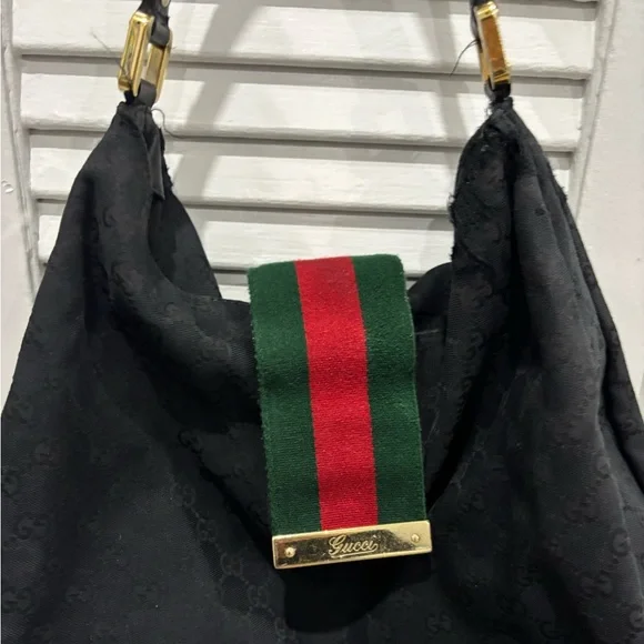 GUCCI 🇮🇹 Monogram GG Hobo - Picture 12 of 12